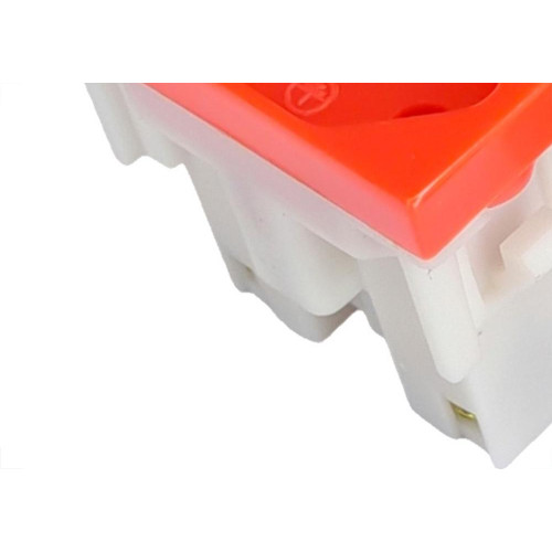 Modulo Mectronic Tomada 2 Polos+Terra 20A. Vermelha - 39259
