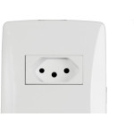 Conjunto Mectronic Petra 2 Tomada 2 Polos+Terra 10A. - 39056
