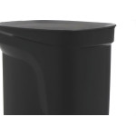 Lixeira Plastica Com Pedal Tramontina Compacta 10 Litros Preta - 92852309