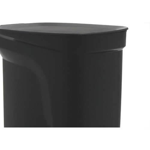 Lixeira Plastica Com Pedal Tramontina Compacta 10 Litros Preta - 92852309