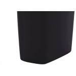 Lixeira Plastica Basculante Tramontina Compacta 8,5 Litros Preta - 92864309