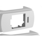 Modulo Schneider Miluz Adaptador Rj-45 Branco Pacote Com 2 Pecas - S3B74220