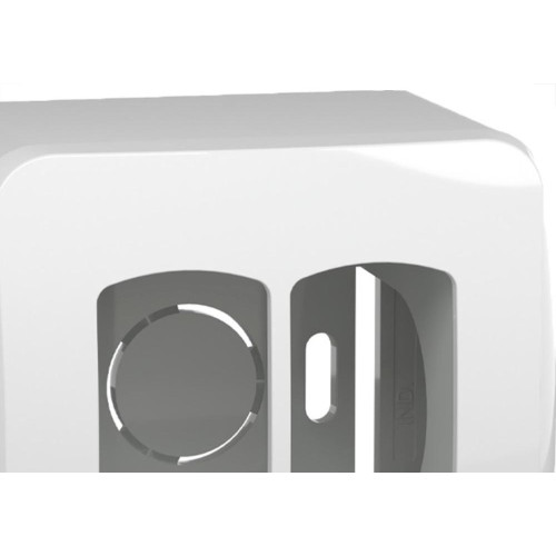 Sistema Box Schneider Dexson-Miluz Para 2 Modulos Branco - S3B76020