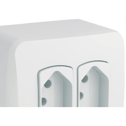 Sistema Box Schneider Dexson-Miluz Branco 2 Tomadas 2P+T. 10A. - S3B66440
