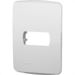 Placa Schneider Miluz Branca 4X2 - 1 Modulo Com Suporte - S3B57210