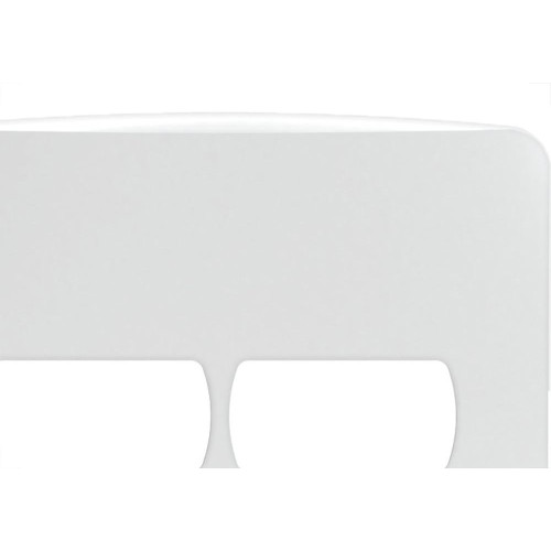 Placa Schneider Miluz Branca 4X4 - 2 Modulos Com Suporte - S3B27520