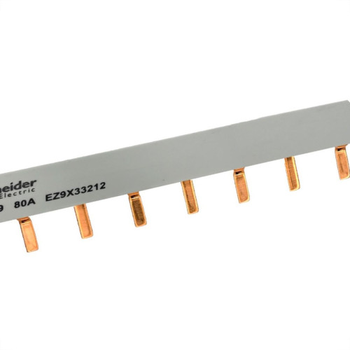 Barramento Schneider Easy9 Bifasico Din Para 12 Disjuntores 80A. - Ez9X33212