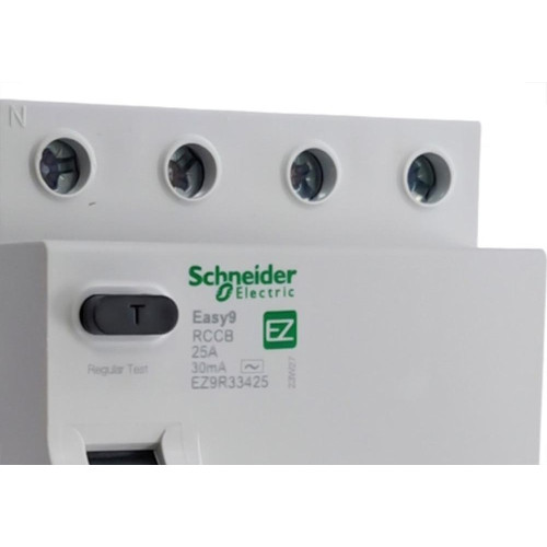 Dispositivo Dr ''Fuga'' Schneider Easy9 4 Polos 25A. - Ez9R33425