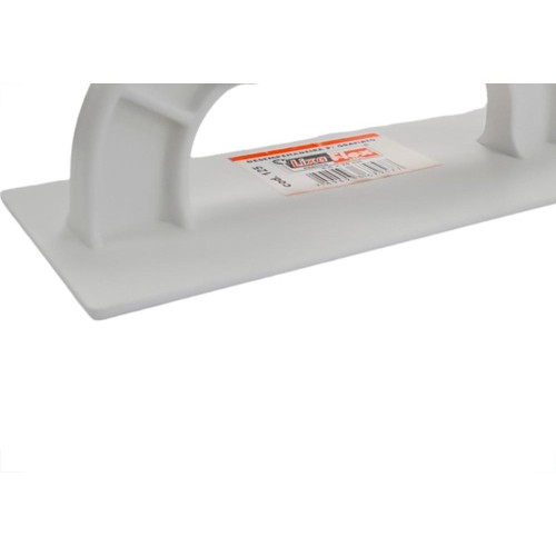 Desempenadeira Pvc Lixaflex Grafiato 8,5 X 20Cm Branca