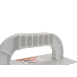Desempenadeira Pvc Lixaflex Grafiato 8,5 X 20Cm Branca