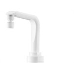 Torneira Eletrica Lorenzetti Essense Bica Movel Parede Branca 1/4 Volta 5.500W. - 220V.