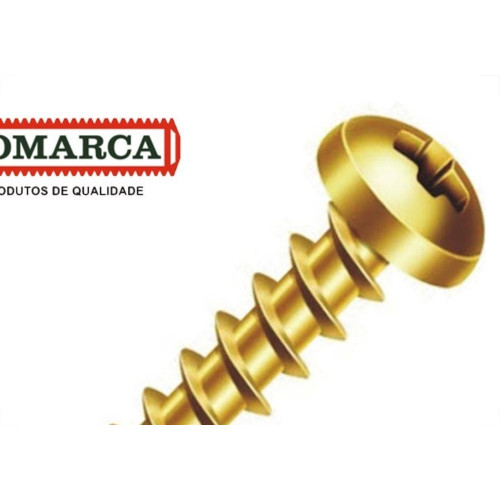 Parafuso Jomarfix Philips Panela Jomarca 4,5 X16Mm - Kit C/5 Centos