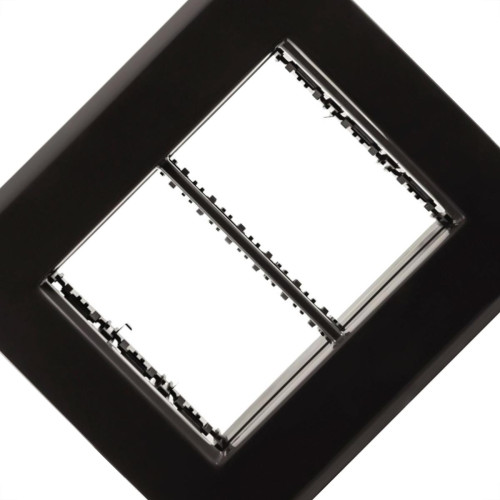 Placa Conjunto Modular Tramontina Liz 4X4 - Grafite 6 Modulos - 57106078
