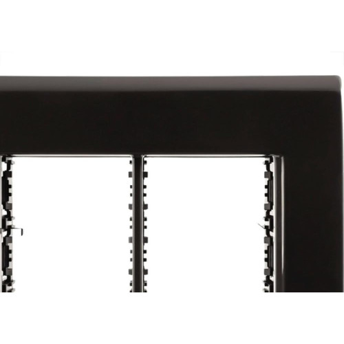 Placa Conjunto Modular Tramontina Liz 4X4 - Grafite 6 Modulos - 57106078