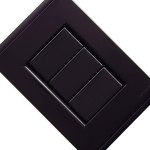 Placa Conjunto Modular Tramontina Liz 4X2 - Grafite (Cega) - 57173000
