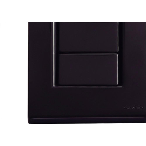 Placa Conjunto Modular Tramontina Liz 4X2 - Grafite (Cega) - 57173000
