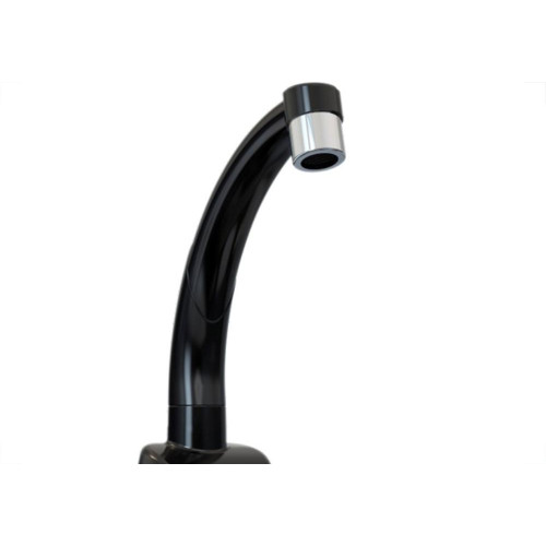 Torneira Eletrica Zagonel Luna Bica Movel Parede Preta 4 Temperaturas 5500W. X 220V.