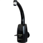 Torneira Eletrica Zagonel Luna Bica Movel Parede Preta 4 Temperaturas 5500W. X 127V.