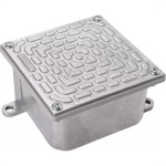 Caixa Passagem Aluminio Tramontina 10Cm X 10Cm - 56123001