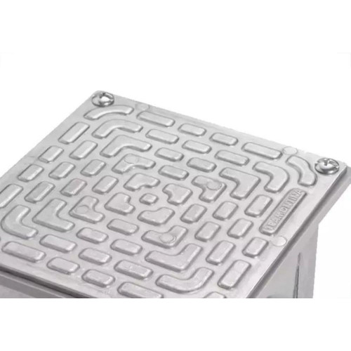 Caixa Passagem Aluminio Tramontina 10Cm X 10Cm - 56123001