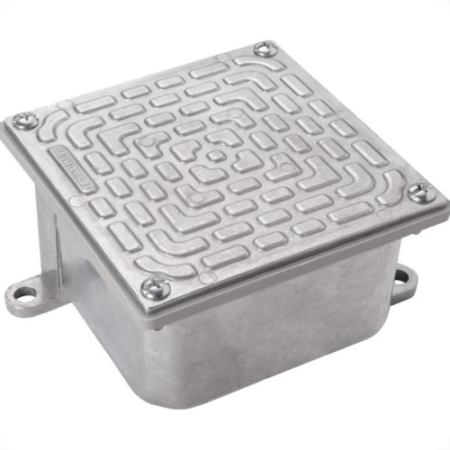 Caixa Passagem Aluminio Tramontina 15Cm X 15Cm - 56123002