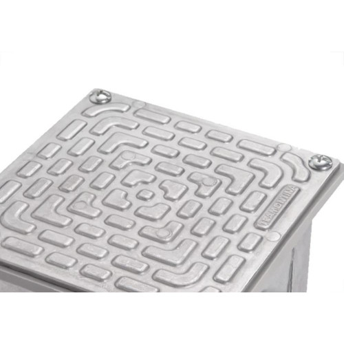 Caixa Passagem Aluminio Tramontina 15Cm X 15Cm - 56123002