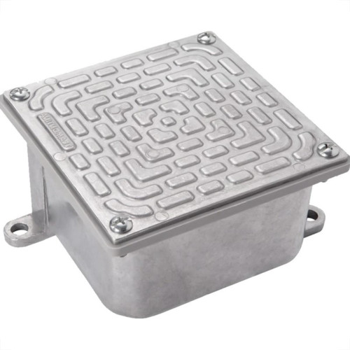 Caixa Passagem Aluminio Tramontina 20Cm X 20Cm - 56123003