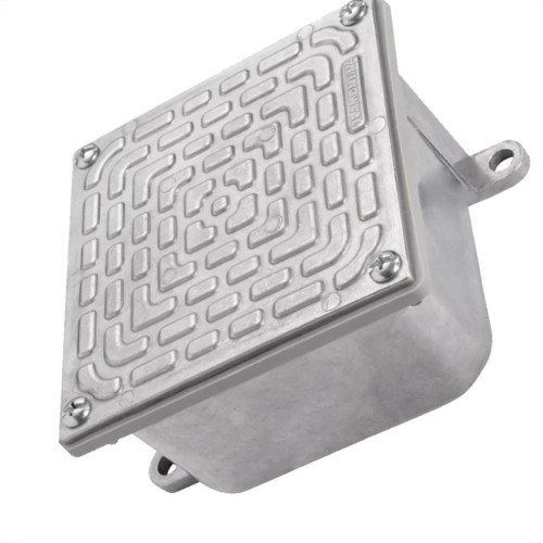 Caixa Passagem Aluminio Tramontina 20Cm X 20Cm - 56123003
