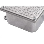 Caixa Passagem Aluminio Tramontina 20Cm X 20Cm - 56123003