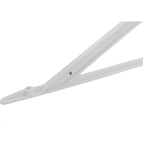 Suporte Prateleira Plastico Thompson Steelplas Leve 30Cm Branco - Kit C/12 Pecas