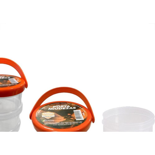 Organizador Presto Porta Miudezas Com 5 Potes Rosqueaveis - 96000