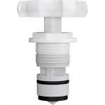 Reparo Para Registro Krona Pressao Branco - Kit C/5 Pecas