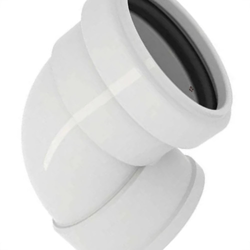 Joelho Esgoto Tigre 90º X 40Mm Com Anel - Kit C/10 Pecas