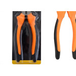 Alicate Universal Eda 8'' Laranja/Preto - 8Vl