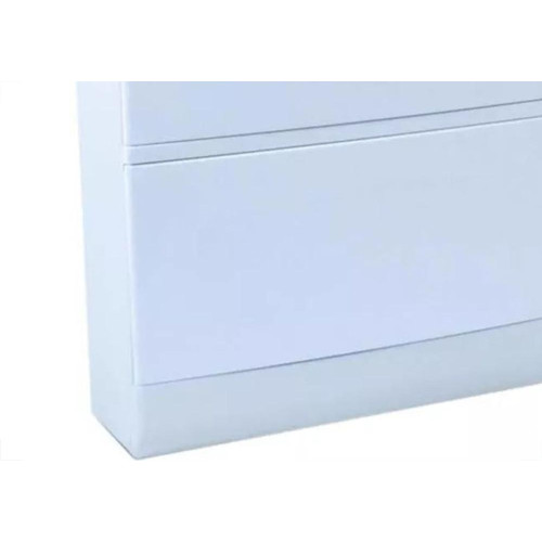 Centrinho Steck Pvc Sobrepor Branco Para 24 Disjuntores Din Sem Barramento