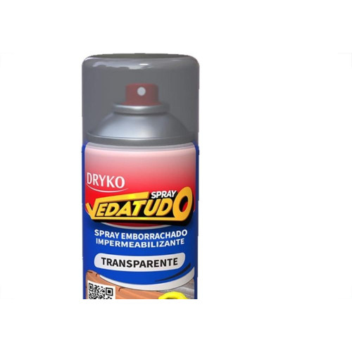 Borracha Liquida Impermeabilizante Dryko Vedatudo Transparente 400Ml/235G