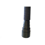 Tubo Ligacao Delflex Preto Abs Ajustavel