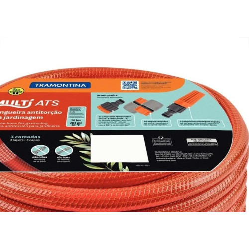 Mangueira Jardim Tramontina Antitorcao Mult Ats 1/2'' - 25M - 79248253