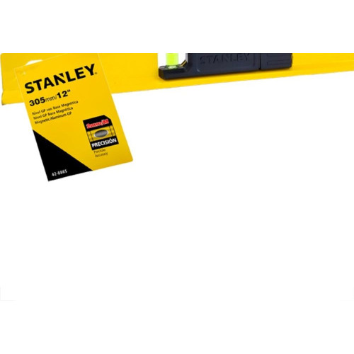 Nivel Aluminio Stanley 12'' Com Base Magnetica - 42-886S
