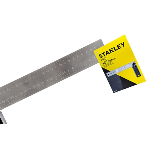 Esquadro Stanley Aluminio 10''- 25Cm - 46-534