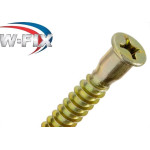 Parafuso Estrutural Moveleiro Escariado Philips Bicromatizado Newfix 5,0 X 4,0Mm - Kit C/2 Centos