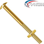 Parafuso Para Cama Newfix 1/4'' X 100Mm Philips Com Porca