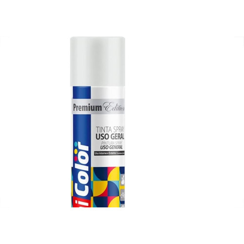 Spray Chemicolor Branco Fosco 250Ml/120G.