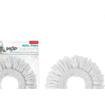 Refil Para Mop Flash Limp Fit Giratorio Branco - Rmop5011