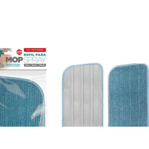 Refil Para Mop Spray E Mop Plano Flash Limp - 3 Em 1 Pano De Microfibra - Rmop7800