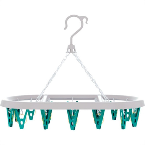 Mini Varal Flash Limp Oval Com 24 Pregadores - Lav6803
