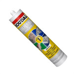 Silicone Soudal Branco Base Agua 420G/280Ml