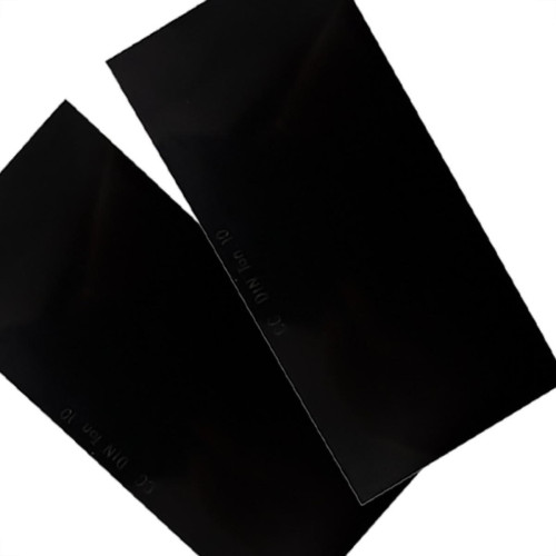 Vidro Retangular Escuro Carbografite Para Mascara De Solda N.10 Pacote Com 12 Pecas Vidro Retangular Escuro Carbografite Para Mascara De Solda N.10 Pacote Com 12 Pecas