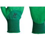 Luva Malha Kalipso Palma Emborrachada Confortato Verde 10 - Xg - Kit C/12 Pares