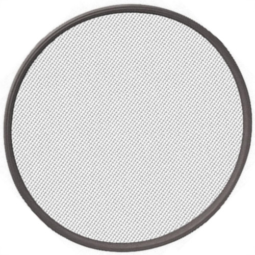 Peneira Fuba Aro Plastico Preto 30 - Kit C/12 Pecas